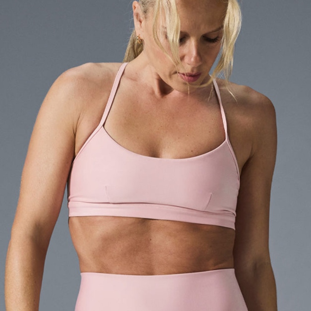 ALO Pink Sports Bra